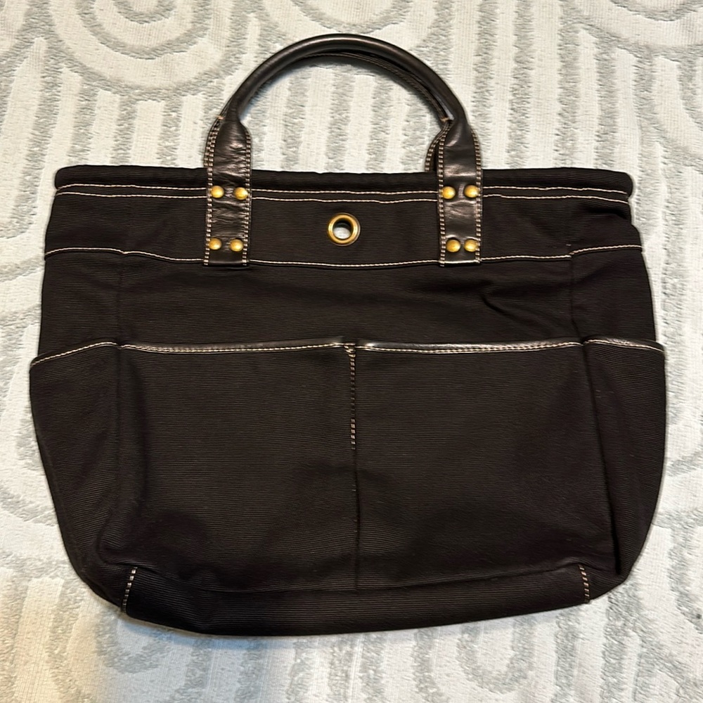 LEVENGER Black Tote Bag